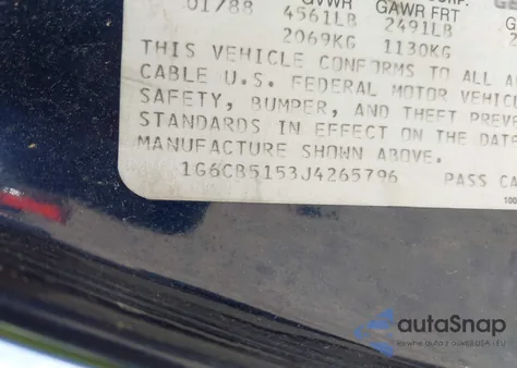 1988 Cadillac Fleetwood Delegance z USA, uszkodzony, nr VIN 1G6CB5153J4265796